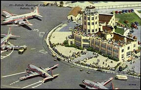 Airports at the Buffalo Airport in 1926