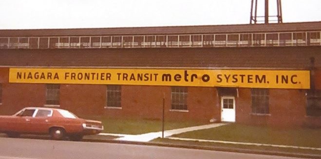 Niagara Frontier Transit Metro System building in 1974