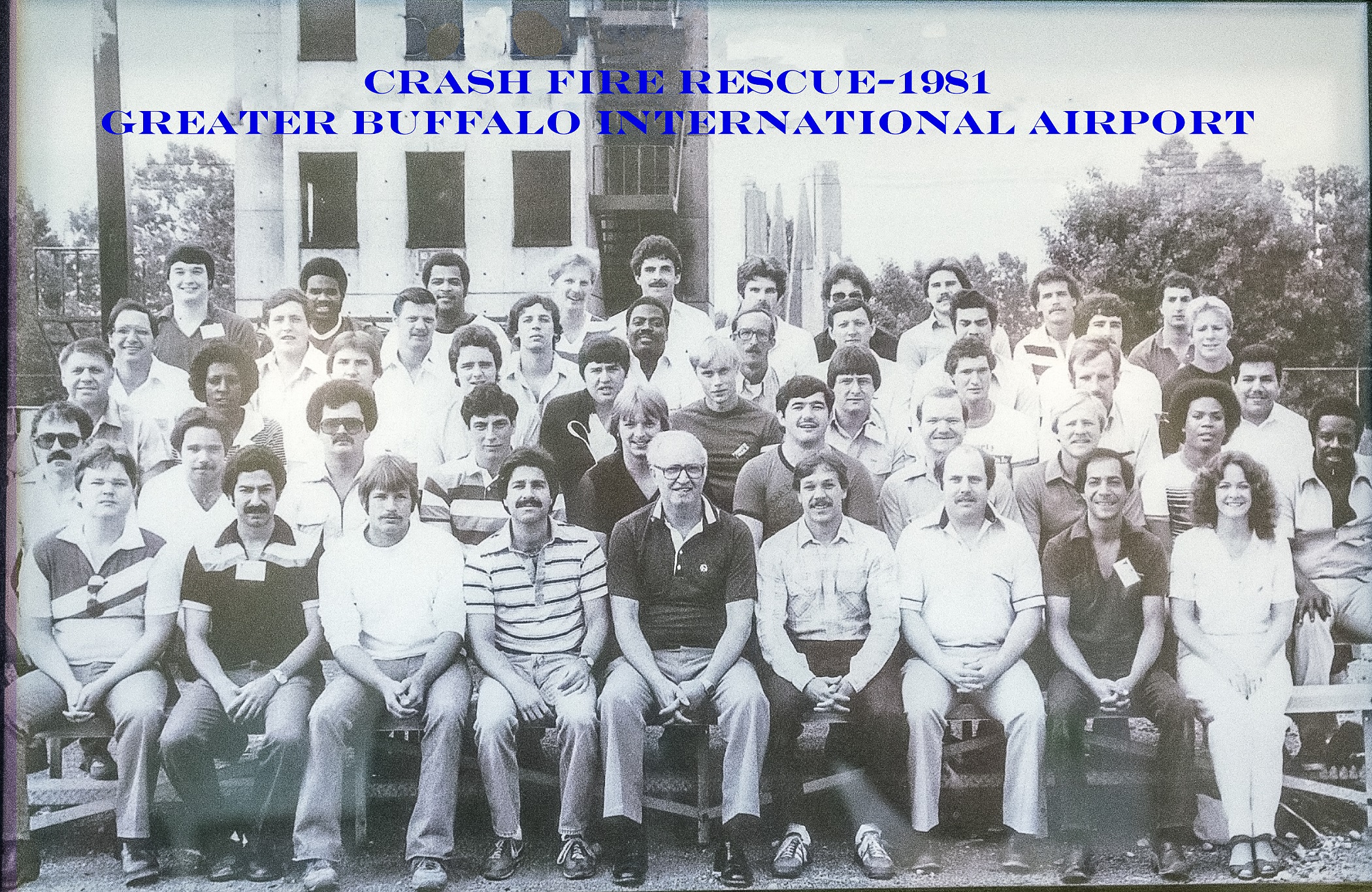 All the 1981 members of the ARFF team
