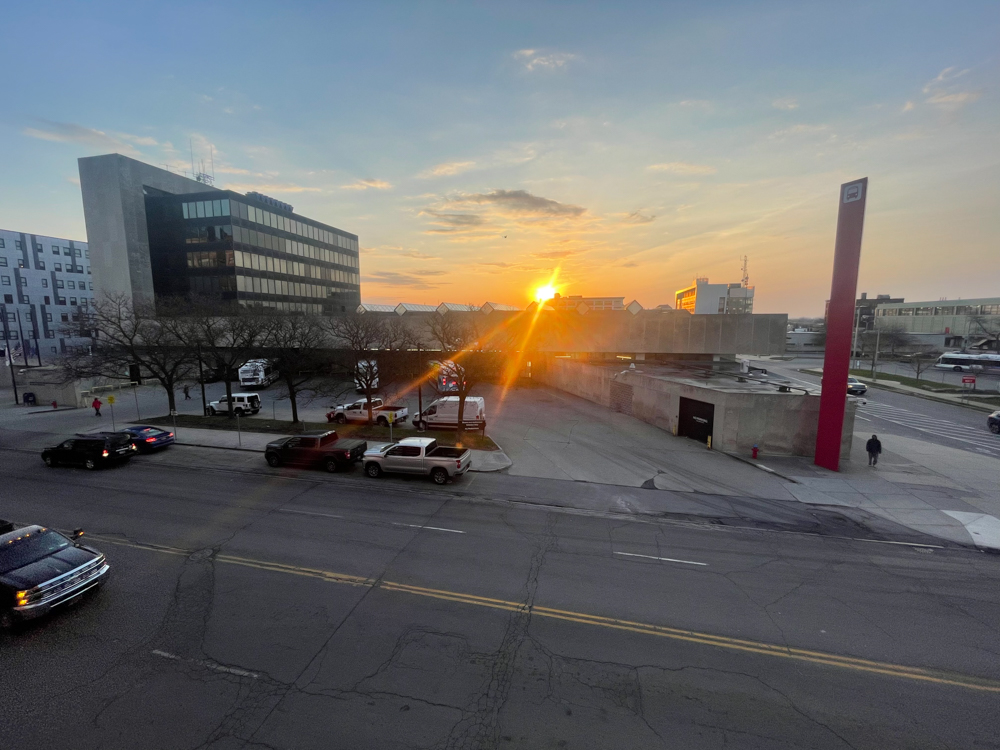 NFTA MTC sunrise