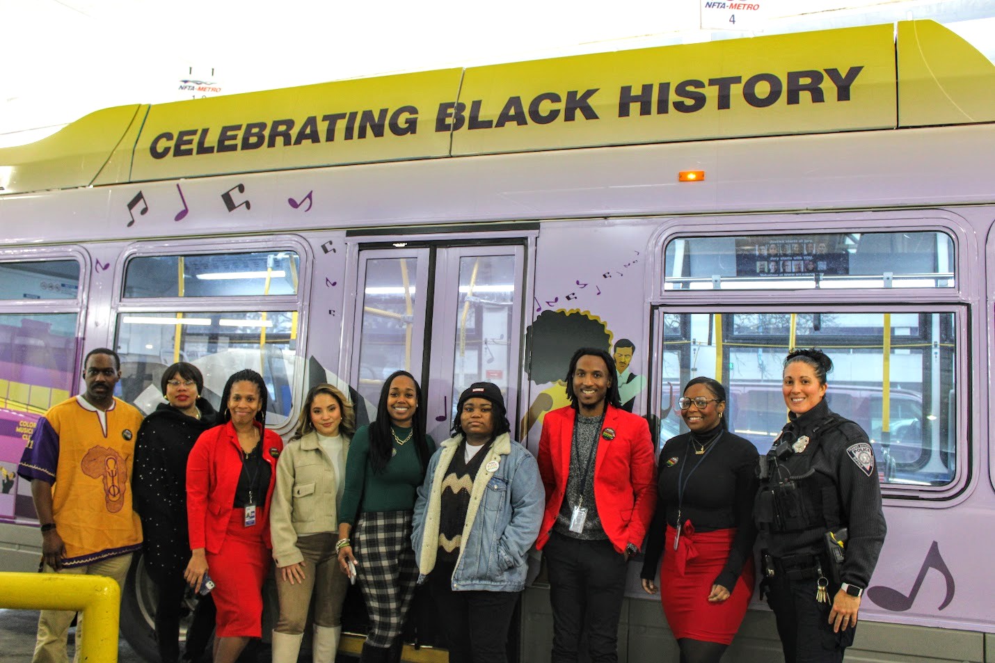  NFTA Metro Unveils Winning Black History Month Bus Wrap