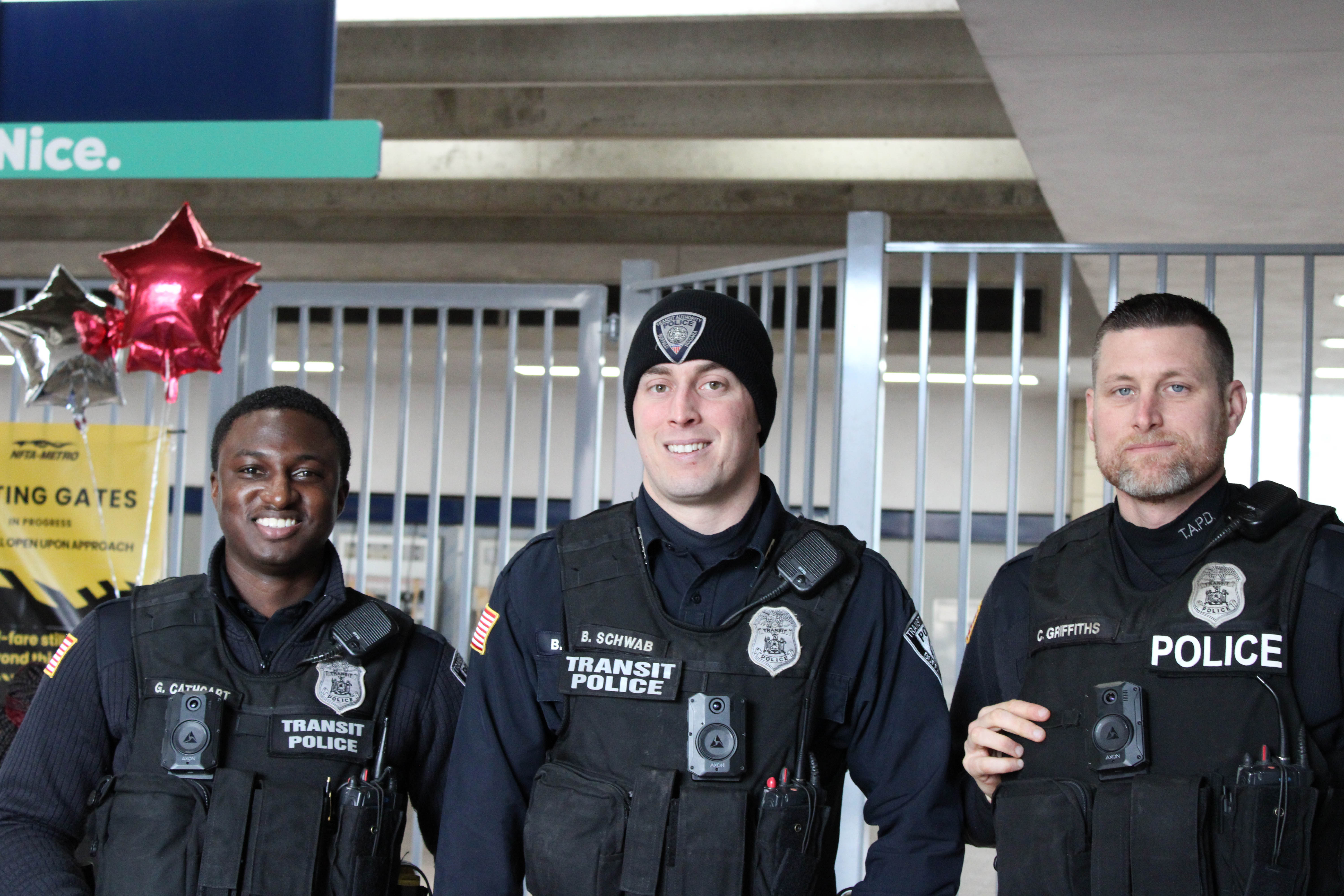 3 Police officers