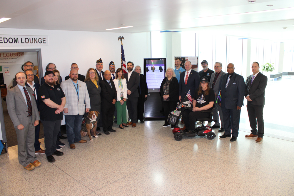 Veterans Kiosk Unveiled at Buffalo Niagara International Airport