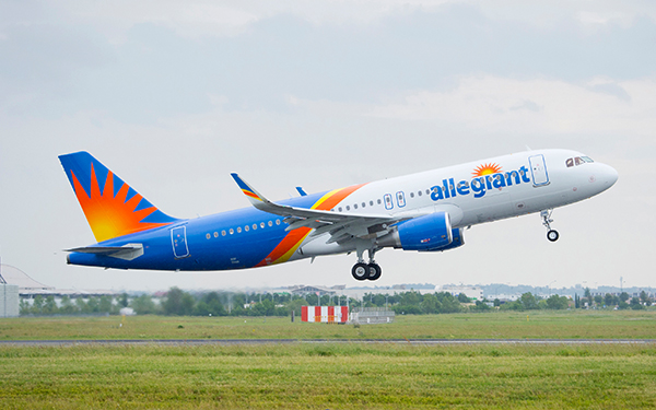  Allegiant Announces New Route from Niagara Falls International Airport 