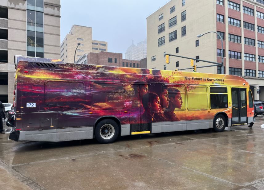 NFTA Unveils Black History Month Bus Celebrating Black Culture