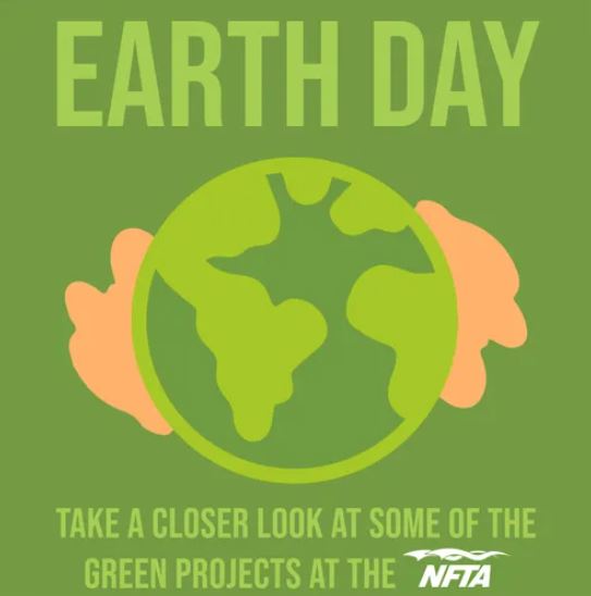 NFTA Celebrates Earth Week Highlighting Environmental Initiatives