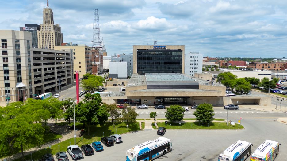 Outdoor Aerial photo of MTC