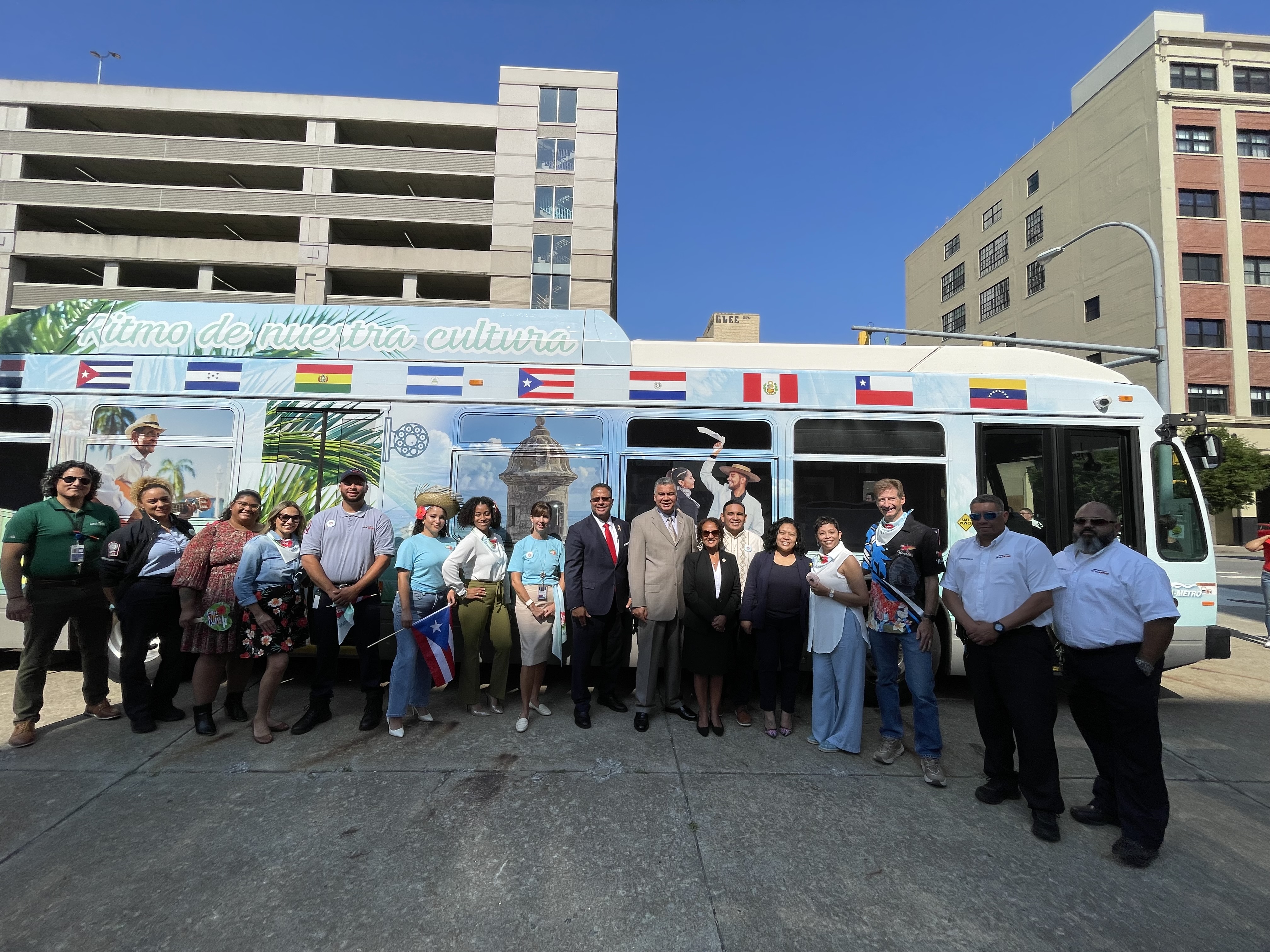 NFTA Unveils 2025 Hispanic Heritage Bus 