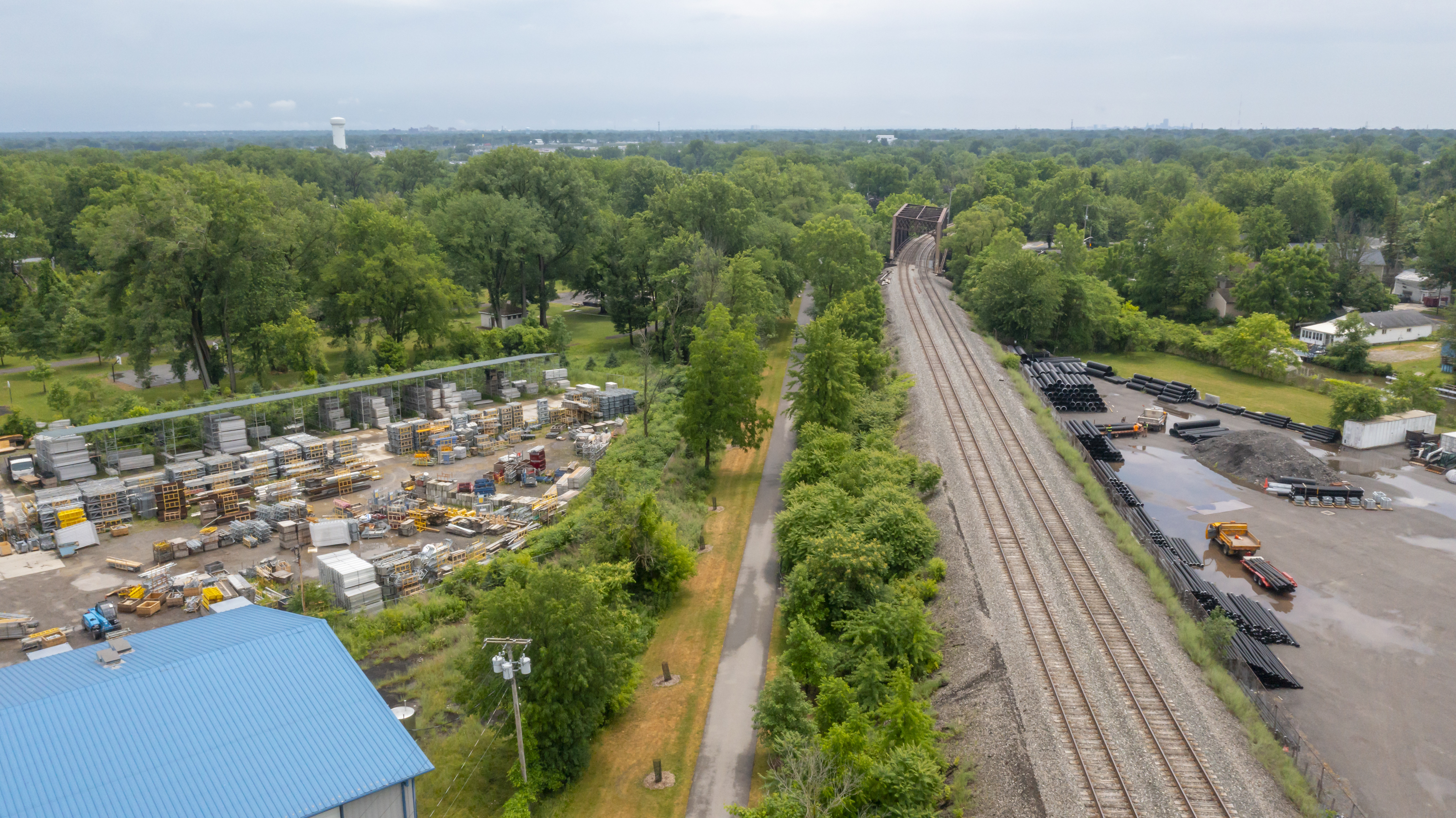 Exterior photo of NFTA Right of Way property