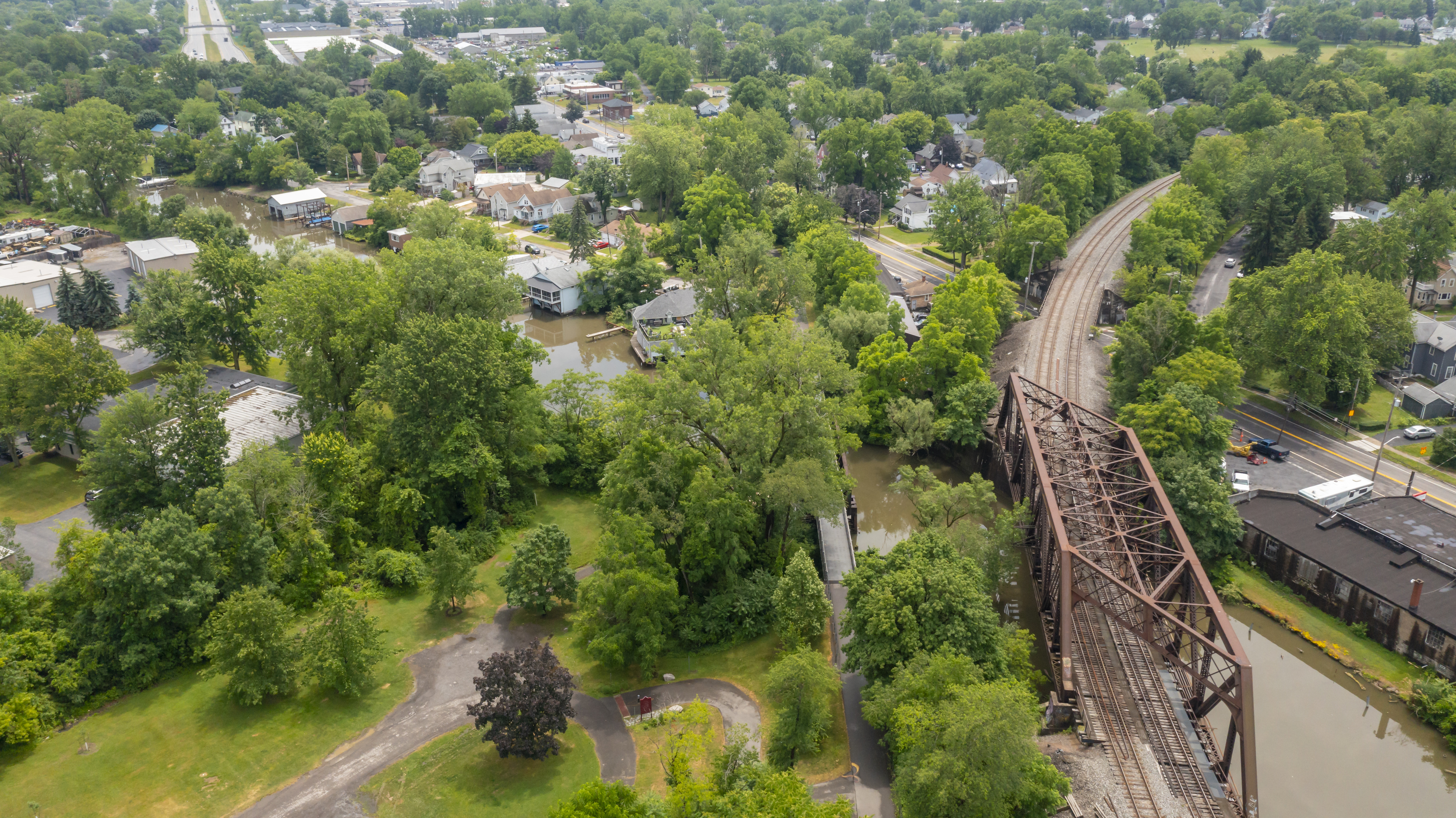 Exterior photo of NFTA Right of Way property