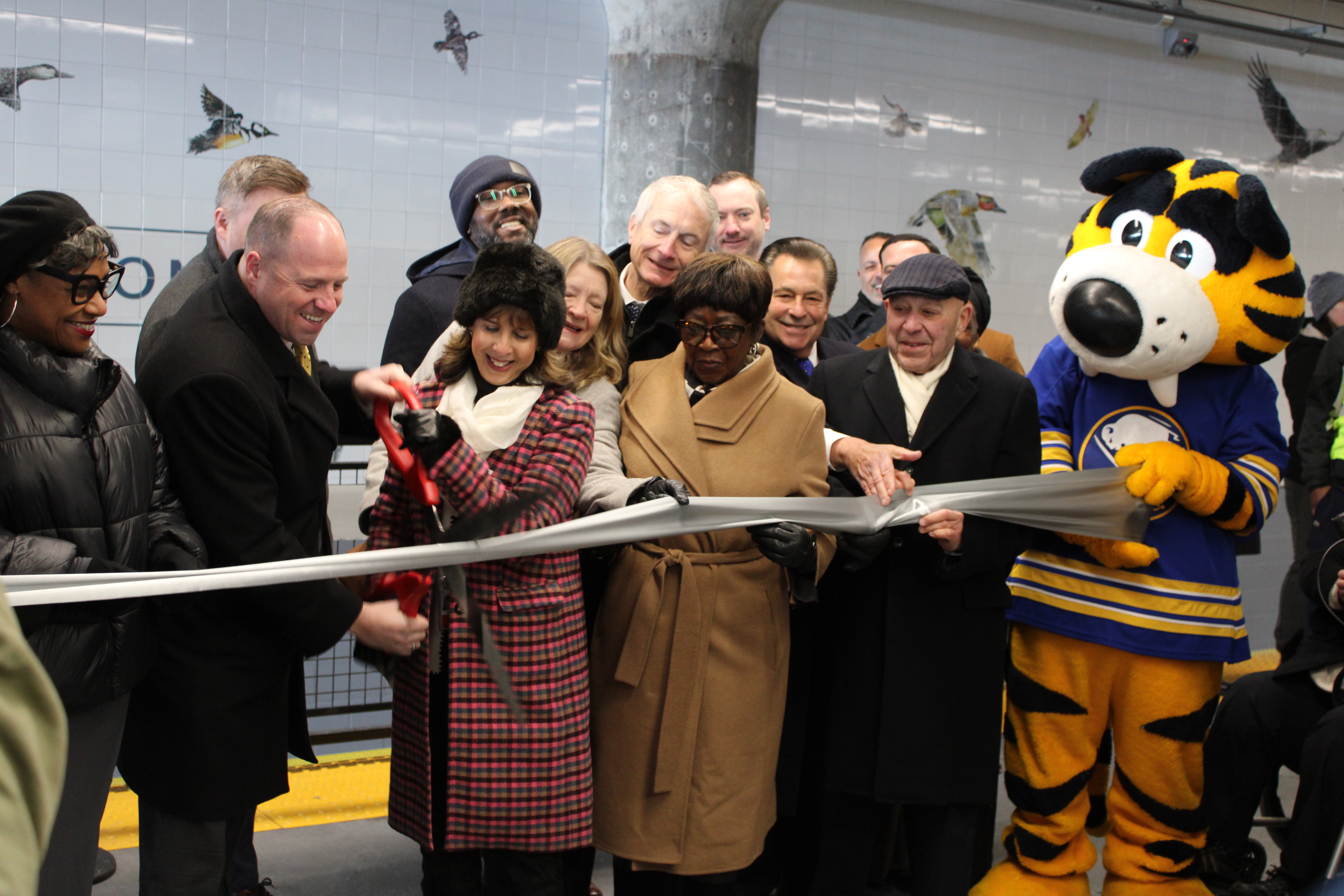  NFTA Opens DL&W Train Station 