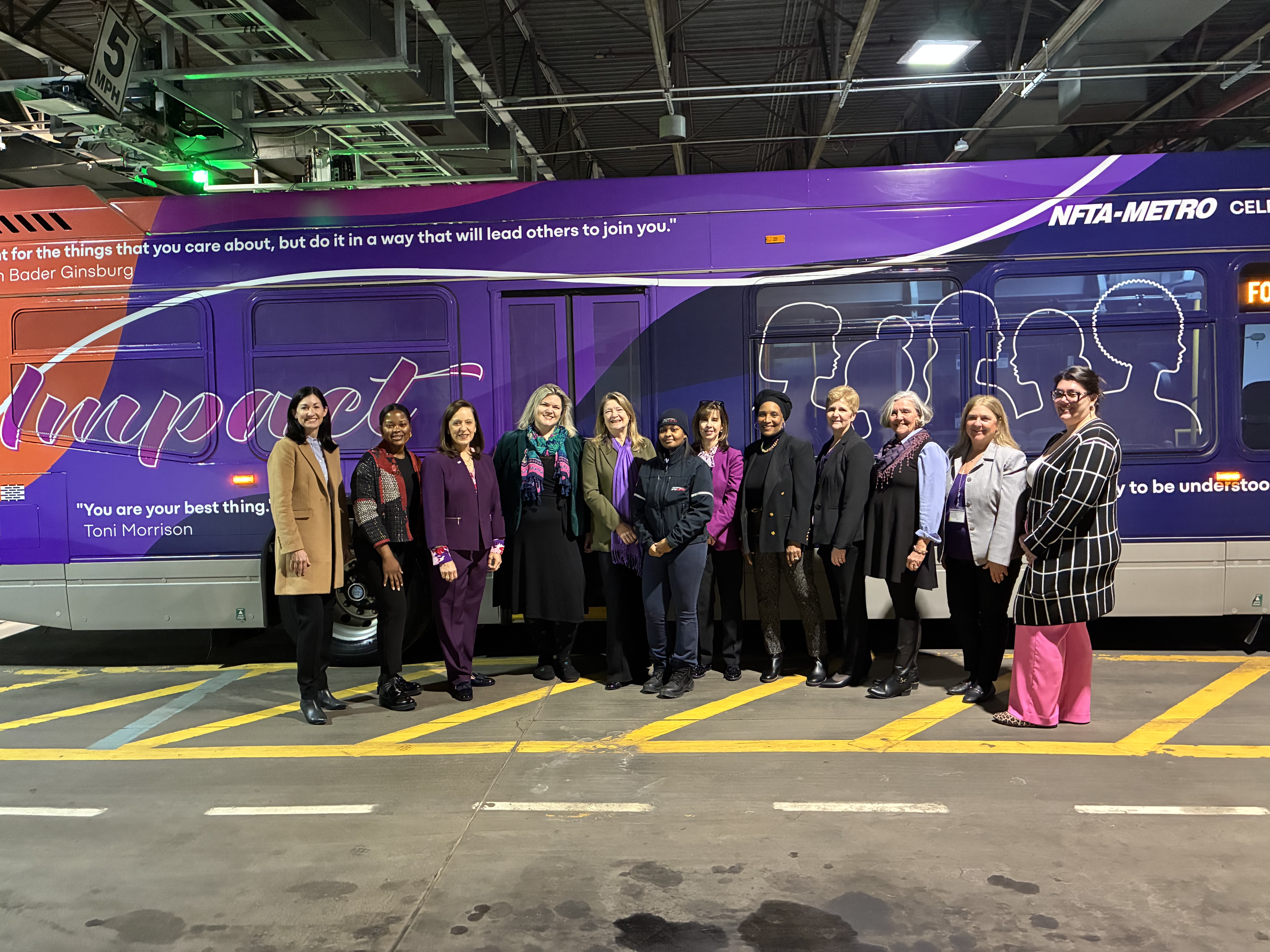 Powered by Women: NFTA Unveils Women&rsquo;s History Month Bus