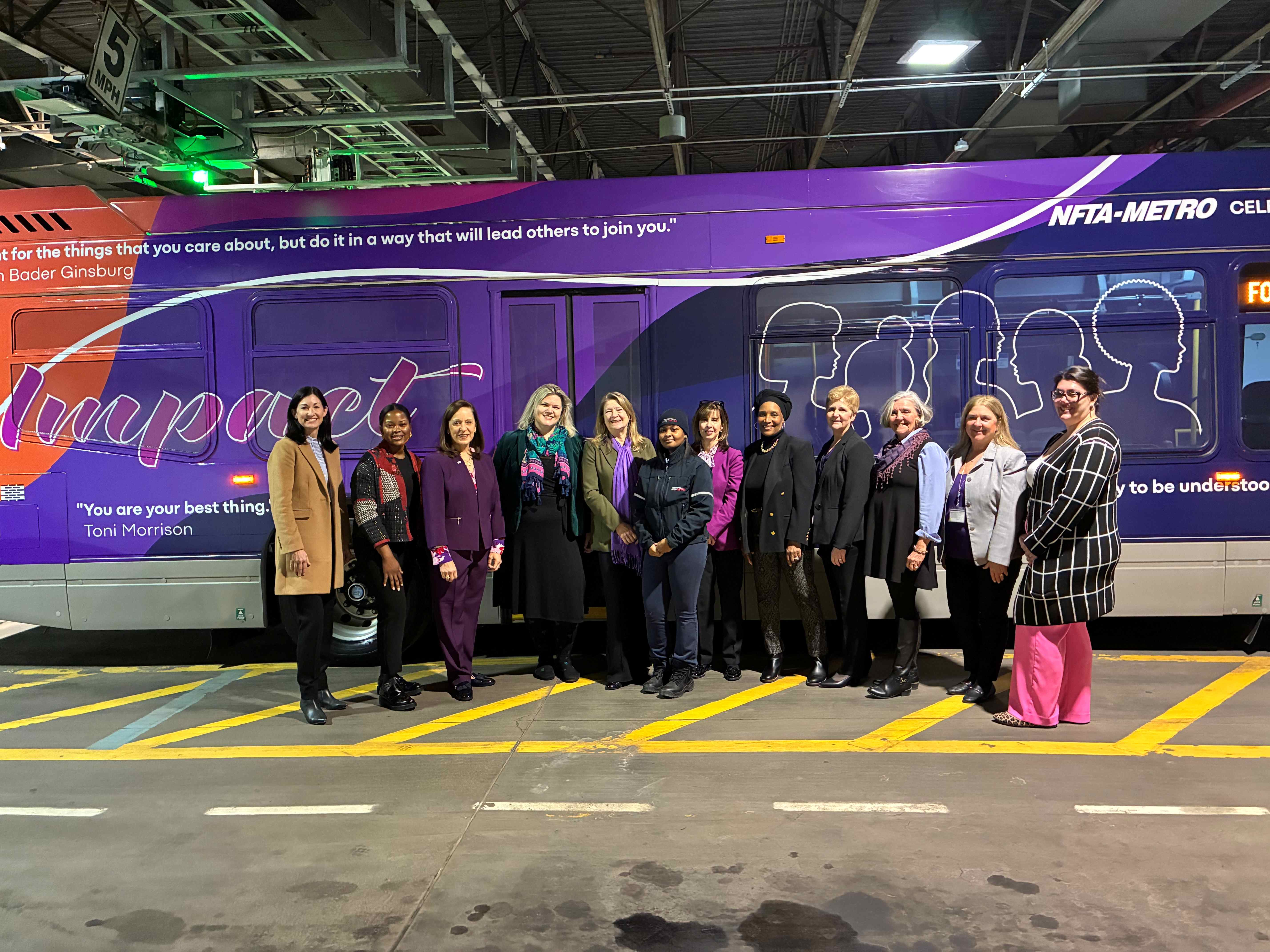 Powered by Women: NFTA Unveils Women&rsquo;s History Month Bus