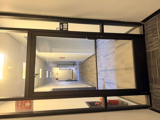 Interior photo of Suite 100.
